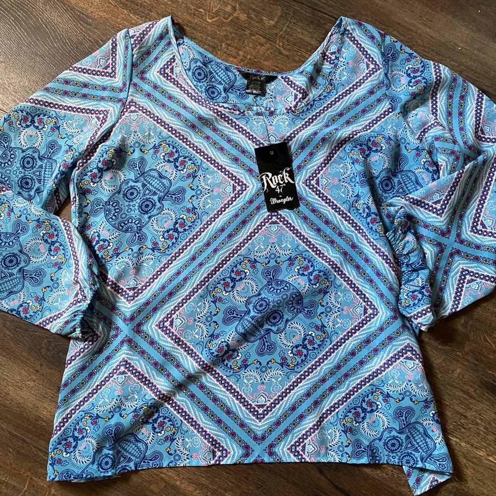 Rock 47 by wrangler blouse
